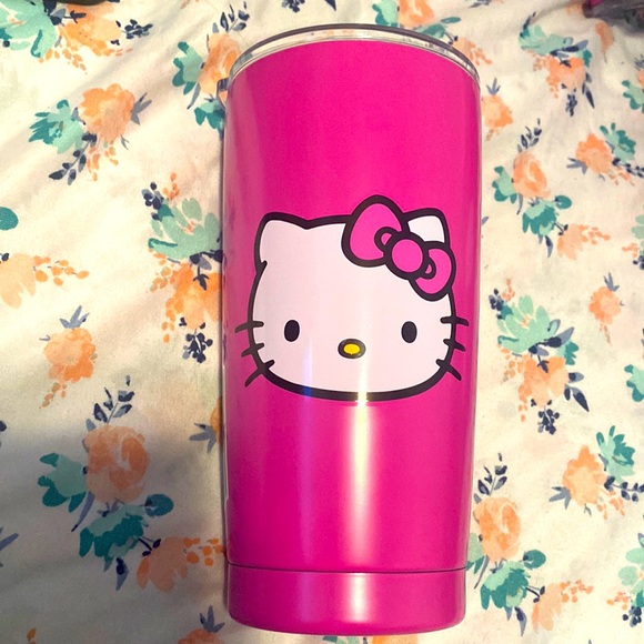 Hello kitty cold/hot tumbler in pink - Picture 1 of 11